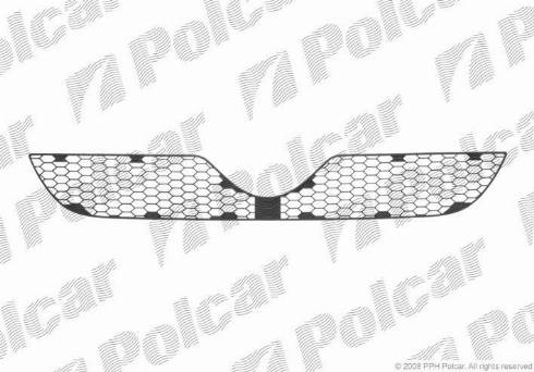Polcar 140927 - Решетка вентиляционная в бампере autodif.ru