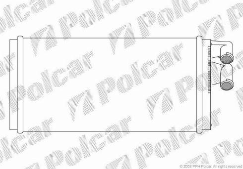 Polcar 1315N81X - Радиаторы обогрева autodif.ru