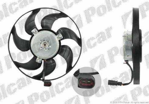 Polcar 133123U5 - Вентилятор, охлаждение двигателя autodif.ru