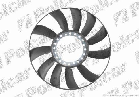 Polcar 132423F1 - Крыльчатка вентилятора, охлаждение двигателя autodif.ru