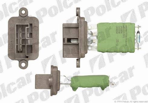 Polcar 3002KST-1 - Блок управления, отопление / вентиляция autodif.ru