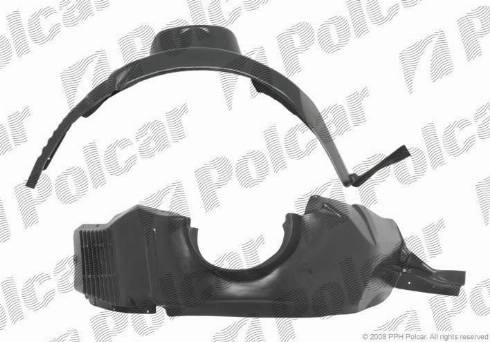 Polcar 3018FP-1 - Подкрылок, внутренняя часть крыла autodif.ru