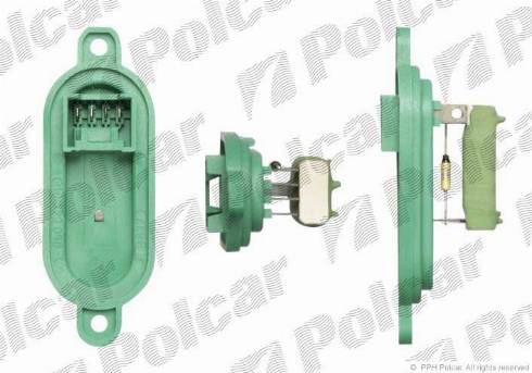Polcar 3018KST-1 - Резистор кондиционера autodif.ru