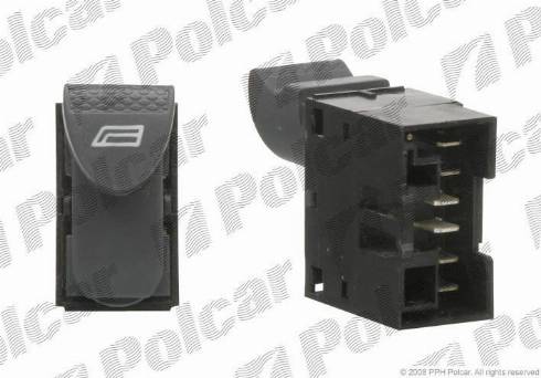 Polcar 3018P-71 - Выключатель, стеклоподъемник autodif.ru