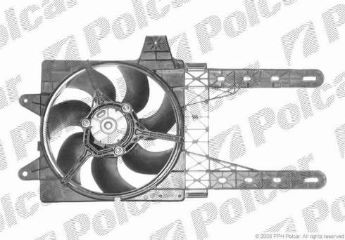 Polcar 301723W2 - Вентилятор, охлаждение двигателя autodif.ru