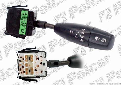 Polcar 2912PZW2 - Выключатель на рулевой колонке autodif.ru