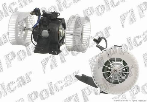 Polcar 2017NU-1 - Вентилятор салона BMW E60, E61, E63, E64 x autodif.ru
