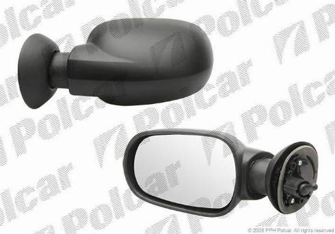Polcar 2800521M - Наружное зеркало autodif.ru