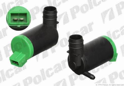 Polcar 2304PS-1 - Водяной насос, система очистки окон autodif.ru