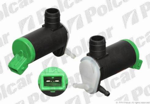 Polcar 2304PS-2 - Водяной насос, система очистки окон autodif.ru