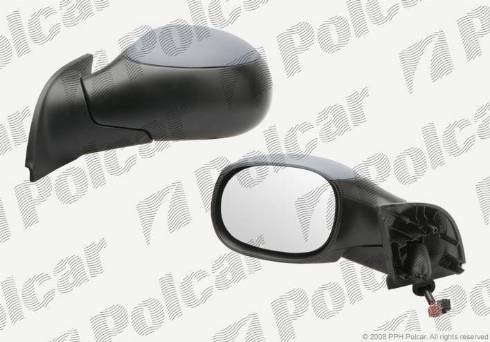 Polcar 2315516M - Покрытие, корпус, внешнее зеркало autodif.ru