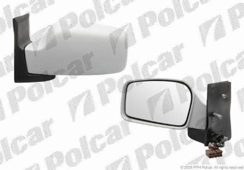 Polcar 2380527M - Наружное зеркало autodif.ru