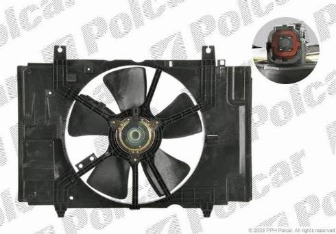 Polcar 275823W1 - Вентилятор, охлаждение двигателя autodif.ru