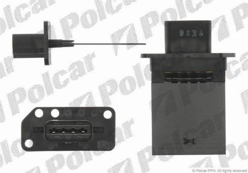 Polcar 2782KST-1 - Элементы управления, отопление / вентиляция autodif.ru