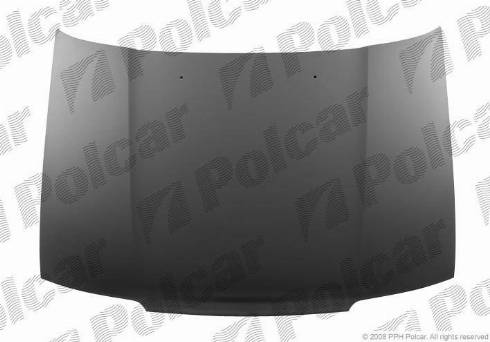 Polcar 272803 - Капот двигателя autodif.ru