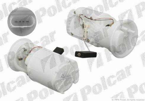 Polcar E01-1006 - Топливный насос autodif.ru