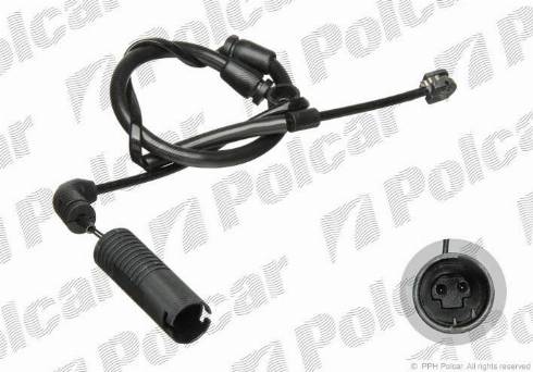 Polcar LZ0150 - Сигнализатор, износ тормозных колодок autodif.ru