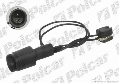 Polcar LZ0109 - Сигнализатор, износ тормозных колодок autodif.ru