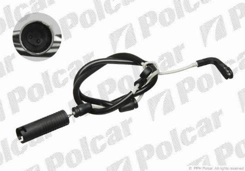 Polcar LZ0136 - Сигнализатор, износ тормозных колодок autodif.ru