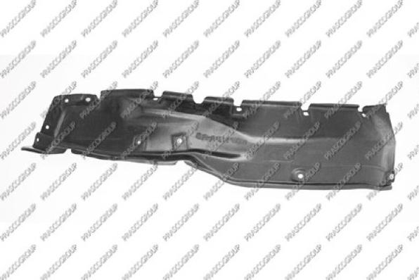 Prasco MB8243604 - Подкрылок, внутренняя часть крыла autodif.ru