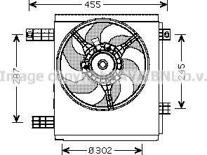 Prasco MC7501 - Вентилятор, охлаждение двигателя autodif.ru