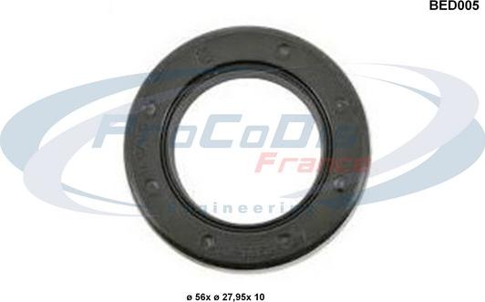Procodis France BED005 - Уплотняющее кольцо, дифференциал autodif.ru