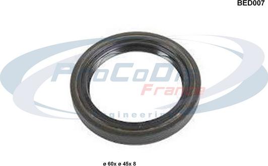 Procodis France BED007 - Уплотняющее кольцо, ступенчатая коробка передач autodif.ru