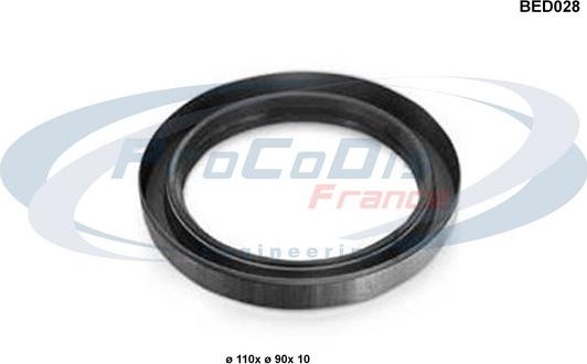 Procodis France BED028 - Уплотняющее кольцо, коленчатый вал autodif.ru