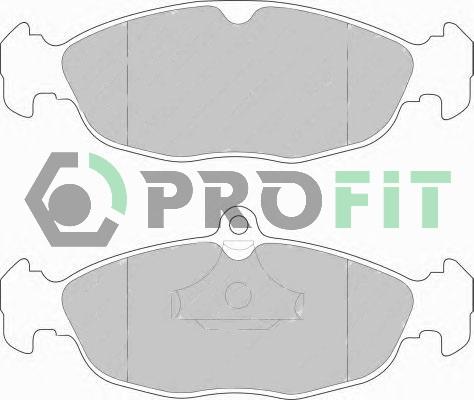 Profit 5000-0732 - Тормозные колодки, дисковые, комплект autodif.ru
