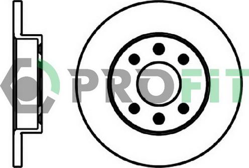 Profit 5010-0055 - Тормозной диск autodif.ru