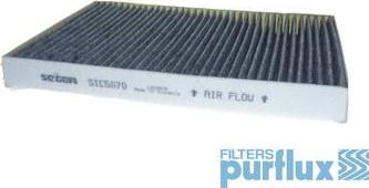 Purflux AHC535 - Фильтр воздуха в салоне autodif.ru