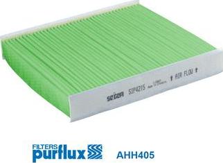 Purflux AHH405 - Фильтр воздуха в салоне autodif.ru