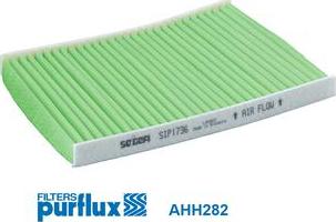 Purflux AHH282 - Фильтр воздуха в салоне autodif.ru
