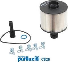 Purflux C826 - Топливный фильтр autodif.ru