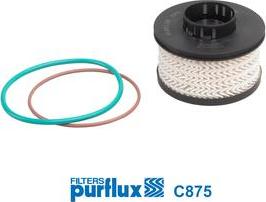 Purflux C875 - Топливный фильтр autodif.ru