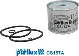 Purflux CS157A - Топливный фильтр autodif.ru