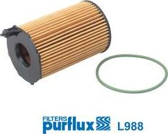Purflux L988 - Масляный фильтр autodif.ru