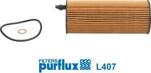Purflux L407 - Масляный фильтр autodif.ru