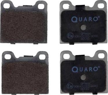 QUARO QP9486 - Тормозные колодки, дисковые, комплект autodif.ru