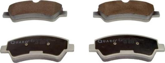 QUARO QP9385 - Тормозные колодки, дисковые, комплект autodif.ru