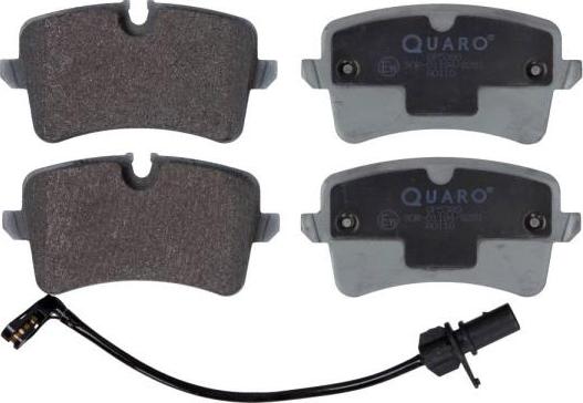 QUARO QP5380 - Тормозные колодки, дисковые, комплект autodif.ru