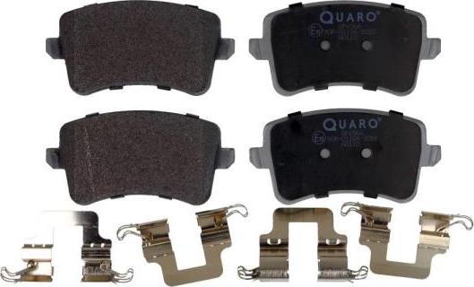 QUARO QP6566 - Тормозные колодки, дисковые, комплект autodif.ru