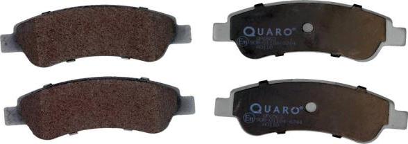 QUARO QP6563 - Комплект тормозных колодок, дисковый тормоз autodif.ru