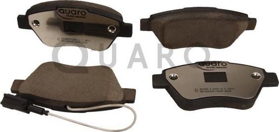 QUARO QP6350C - Тормозные колодки, дисковые, комплект autodif.ru