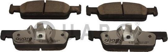 QUARO QP6205C - Тормозные колодки, дисковые, комплект autodif.ru