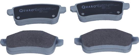 QUARO QP0015 - Тормозные колодки, дисковые, комплект autodif.ru
