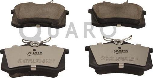 QUARO QP8538C - Тормозные колодки, дисковые, комплект autodif.ru