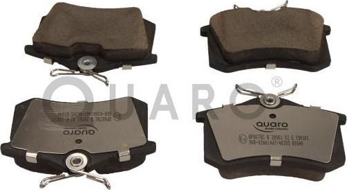 QUARO QP8078C - Тормозные колодки, дисковые, комплект autodif.ru