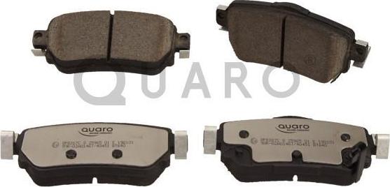 QUARO QP8267C - Тормозные колодки, дисковые, комплект autodif.ru