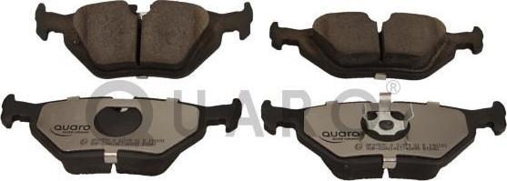 QUARO QP3757C - Тормозные колодки, дисковые, комплект autodif.ru
